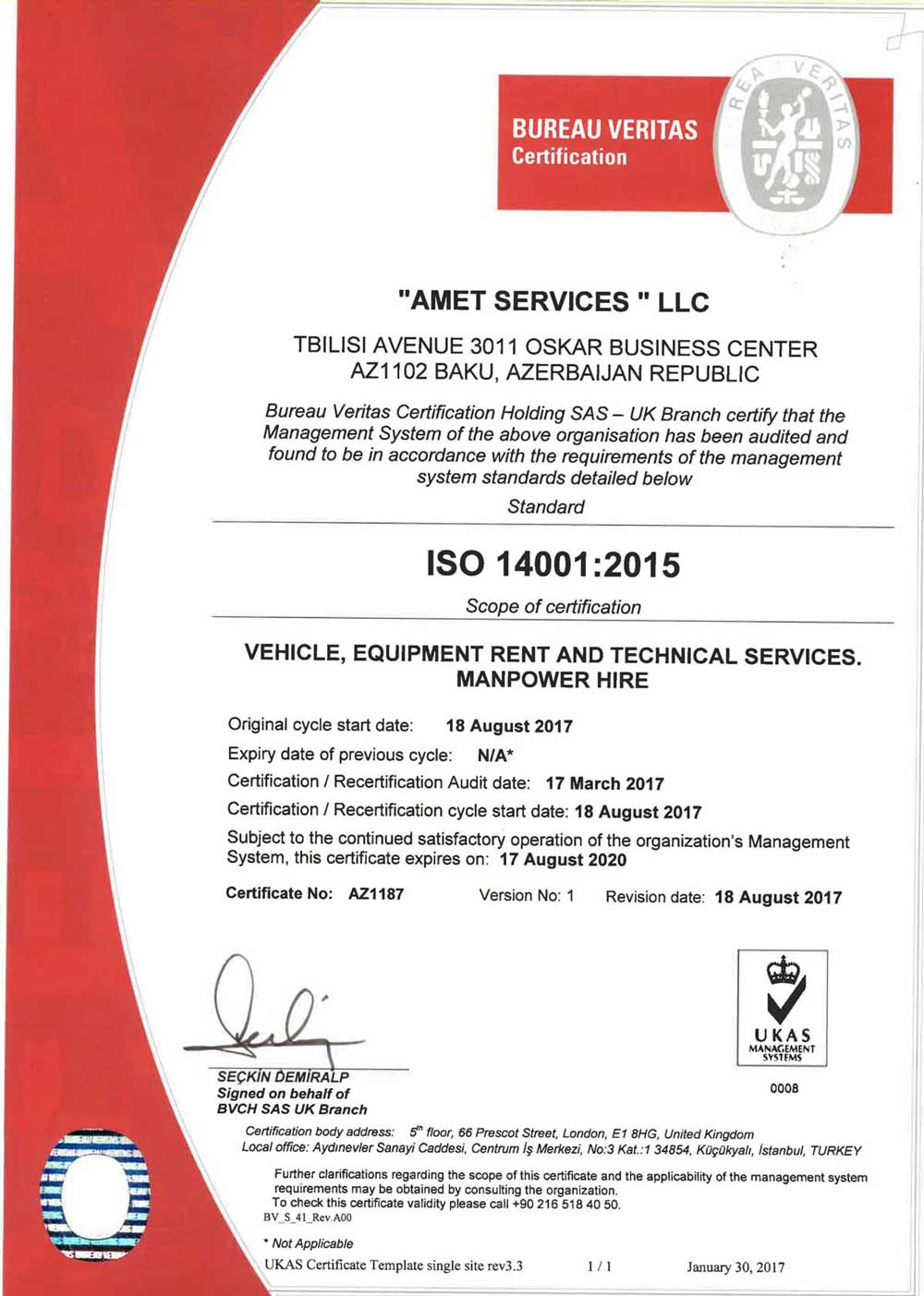 ISO 14001:2015